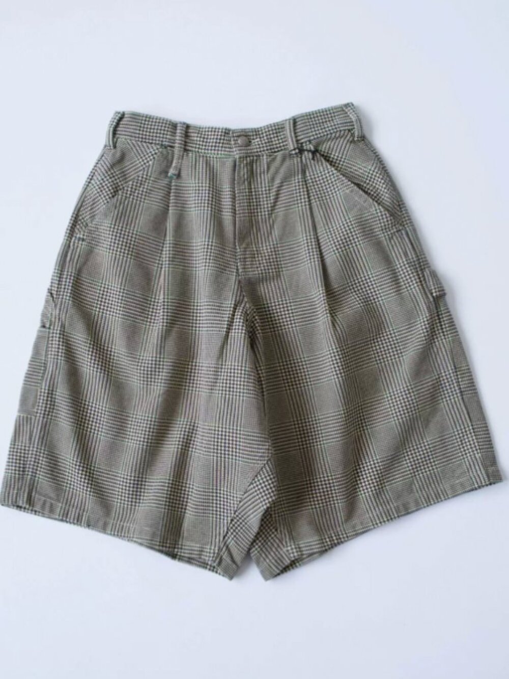 NWT R13 Jesse Carpenter Short - Prince of Wales Grey Check - Picture 5 of 9